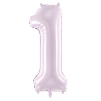 Zahlenballon 0-9 Lila Matt | 72cm