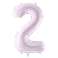 Zahlenballon 0-9 Lila Matt | 72cm