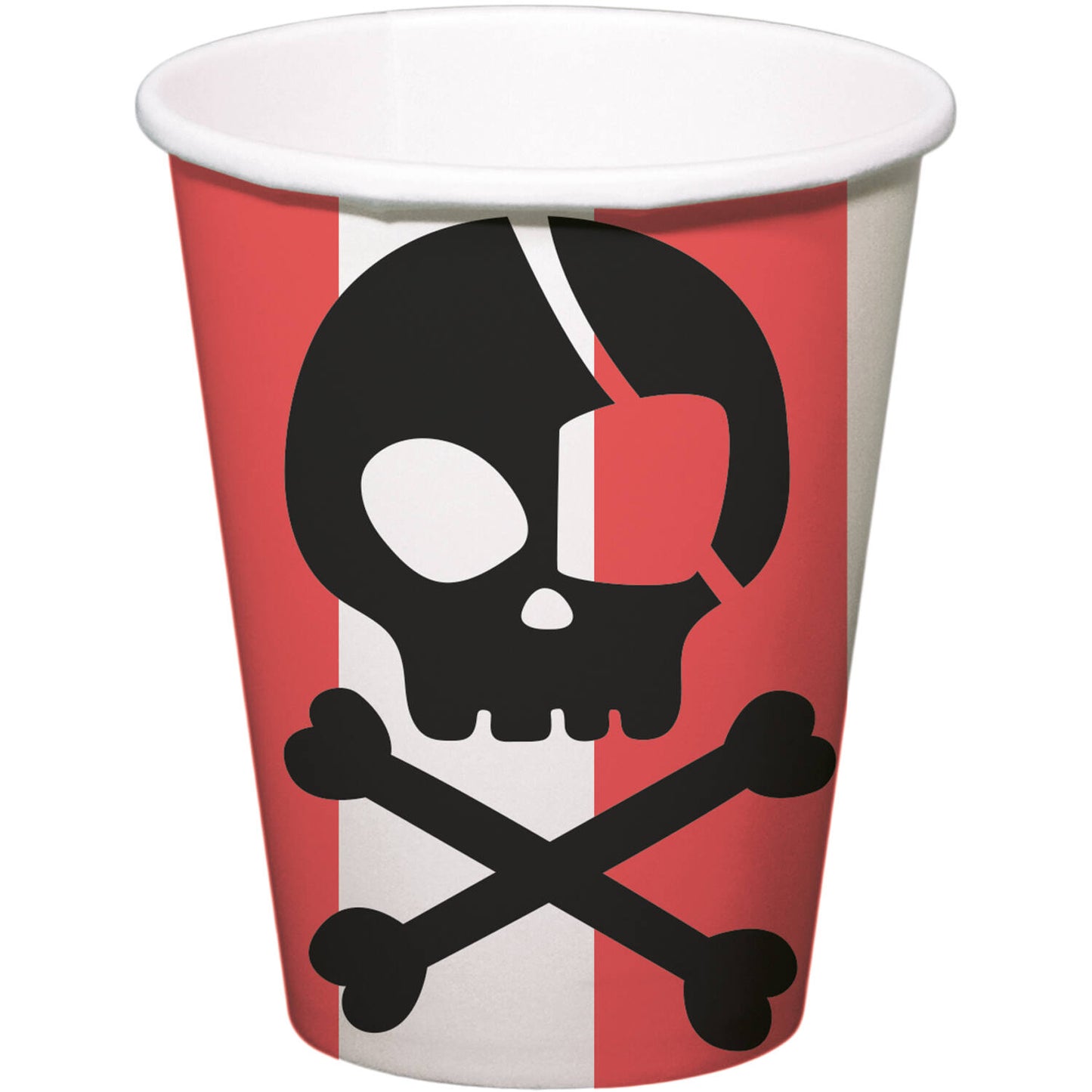 Becher Pirat | 250ml | 8 Stück