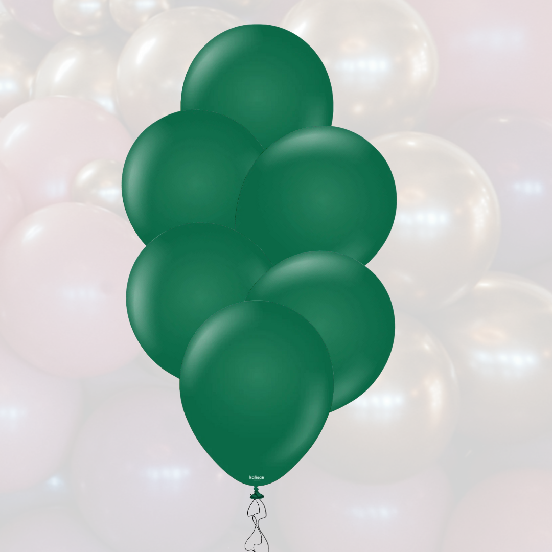 Ballon-Set 12" | 30cm | Standard Dunkelgrün