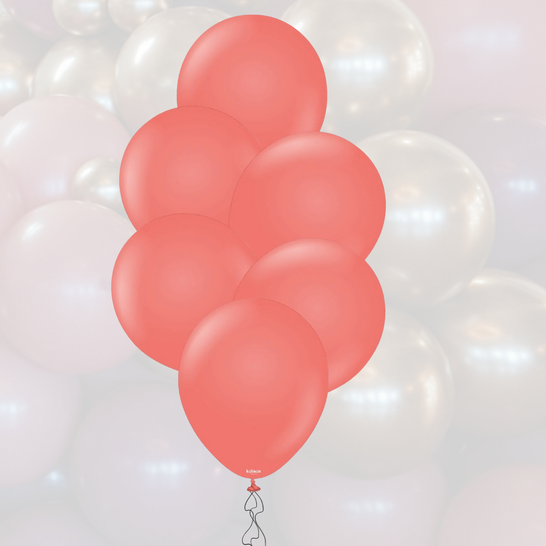 Ballon-Set 12" | 30cm | Standard Coral