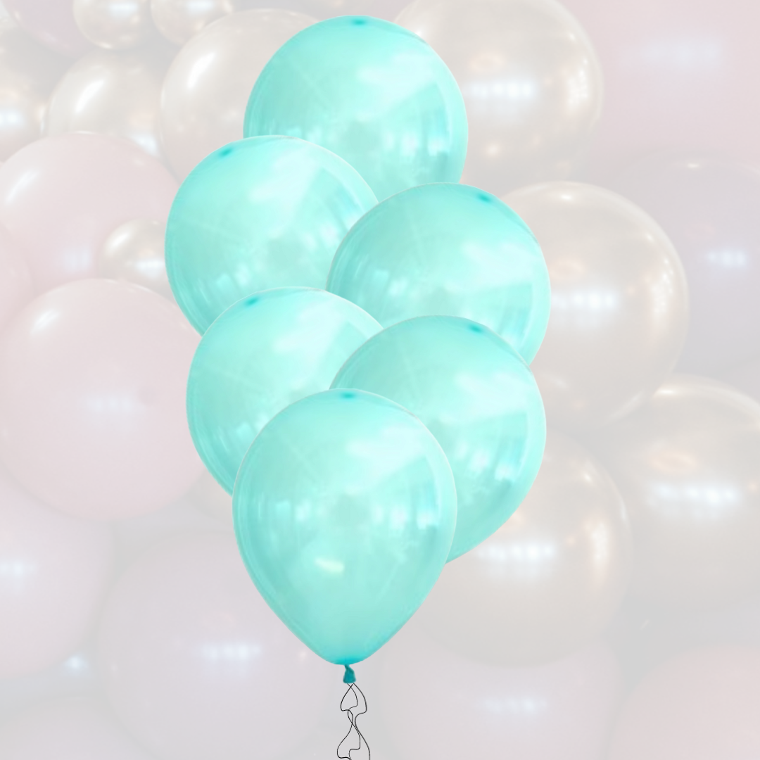Ballon-Set 12" | 30cm | Crystal Blue