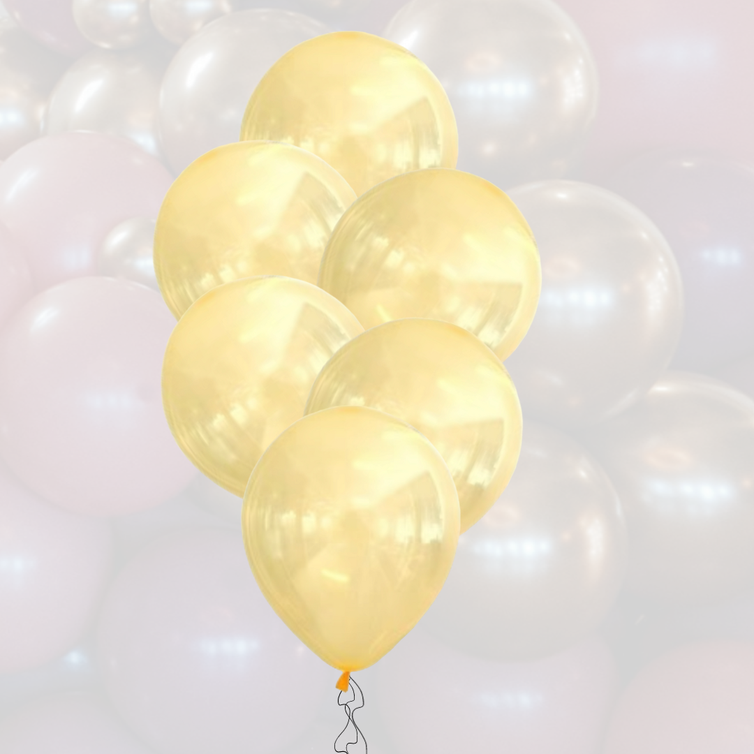 Ballon-Set 12" | 30cm | Crystal Yellow
