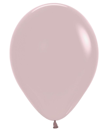 Pastel Dusk Rosé | 12" | inkl. Heliumfüllung