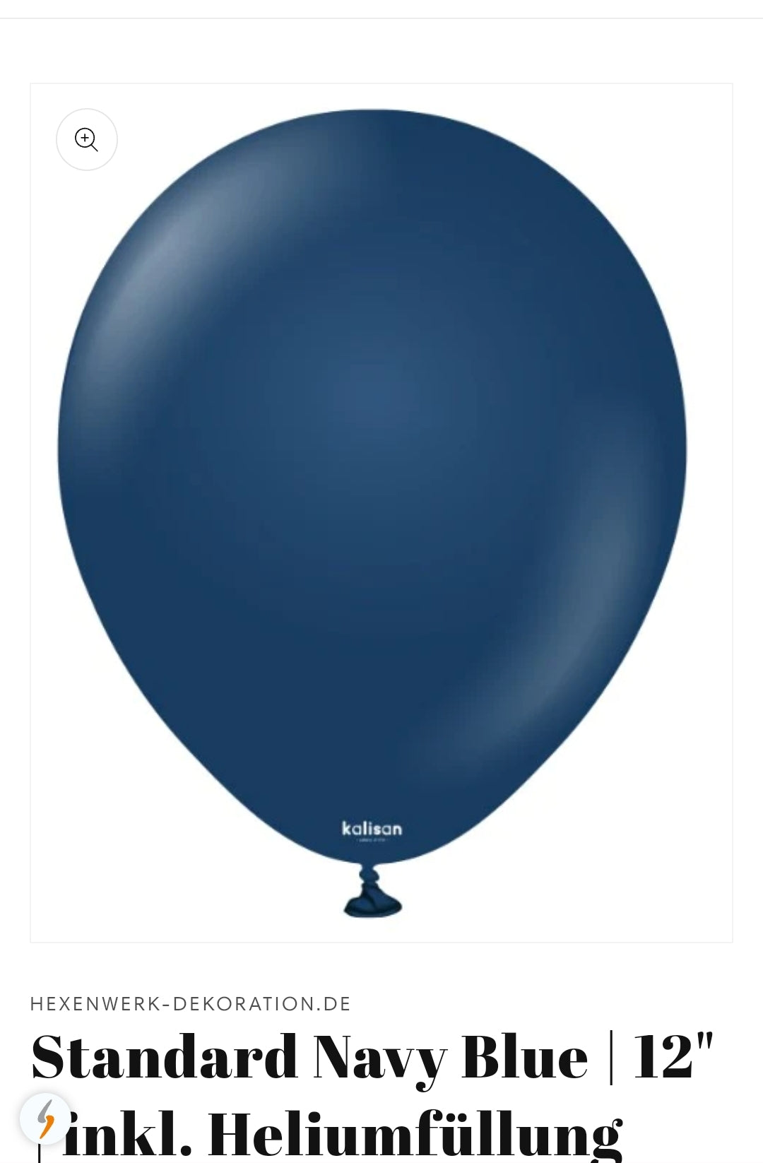 Standard Navy | 5"