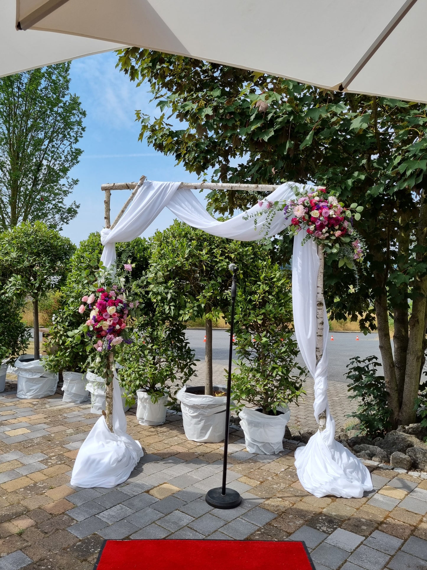 Birkenbogen | Maße 2,00m breit, 2,20m hoch