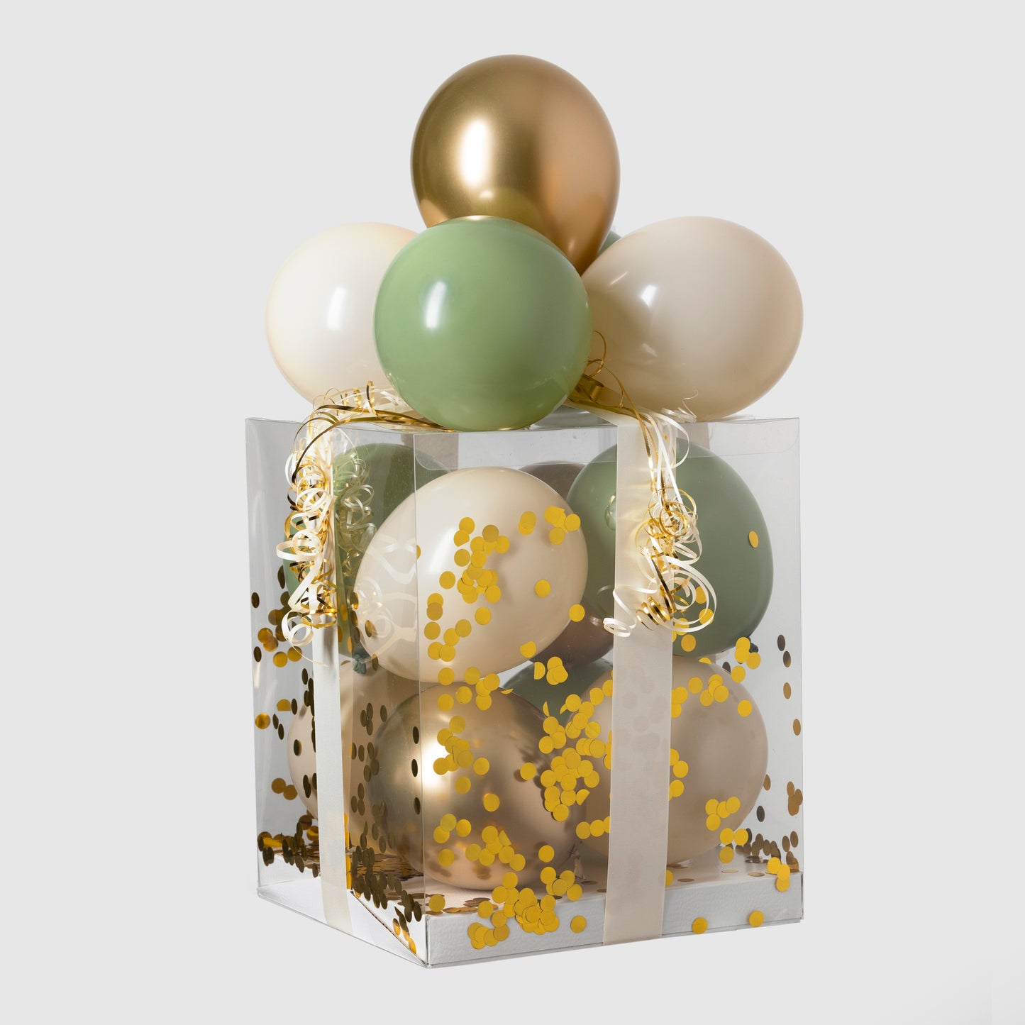 Max | Retro Eukalyptus - Retro White Sand - Mirror Gold
