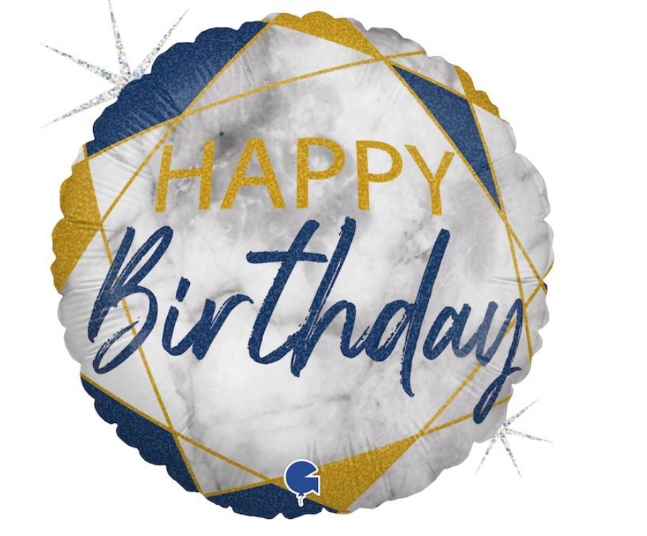 Happy Birthday SilverBlue | 46cm