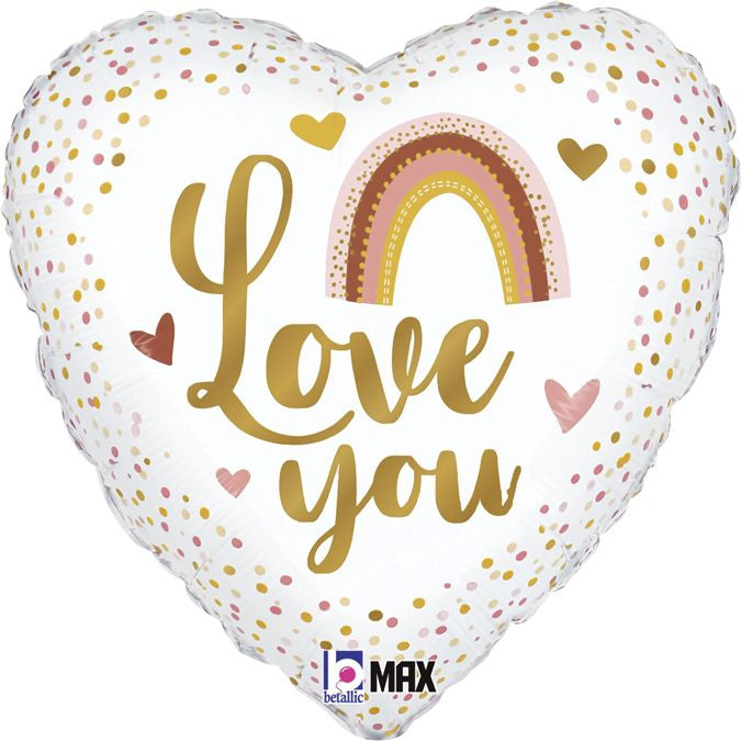 Love You Regenbogen | 46cm