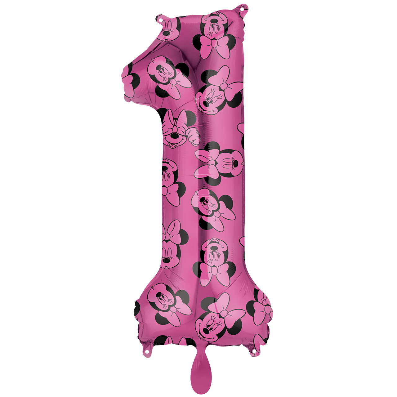 Minnie Zahl 1 | 86cm | inkl. Heliumfüllung
