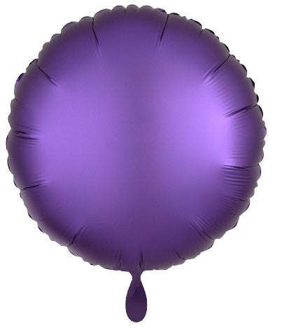 Rund Matt Lila | 43cm