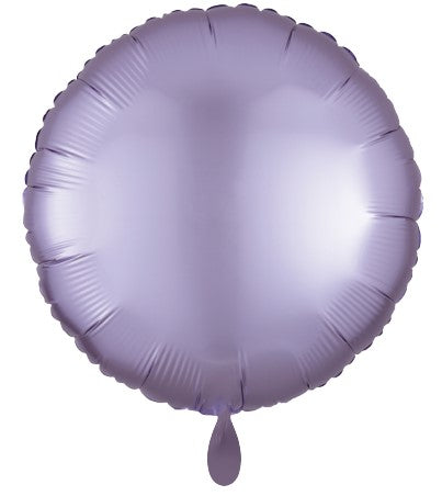 Rund Matt Pastell Lila | 43cm