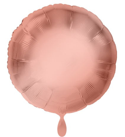 Rund Glanz Roségold | 43cm