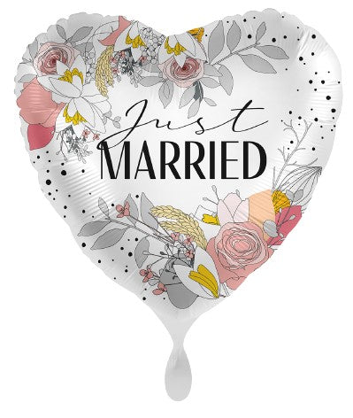 Just Married Blumen | 43cm