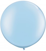 Riesenballon Macaron Blau | 24" | inkl. Heliumfüllung