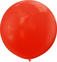 Riesenballon Standard Rot | 24" | inkl. Heliumfüllung