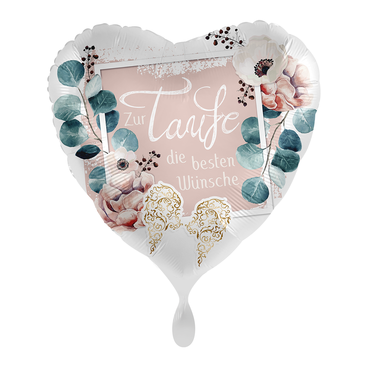 Zur Taufe Rose | 43cm