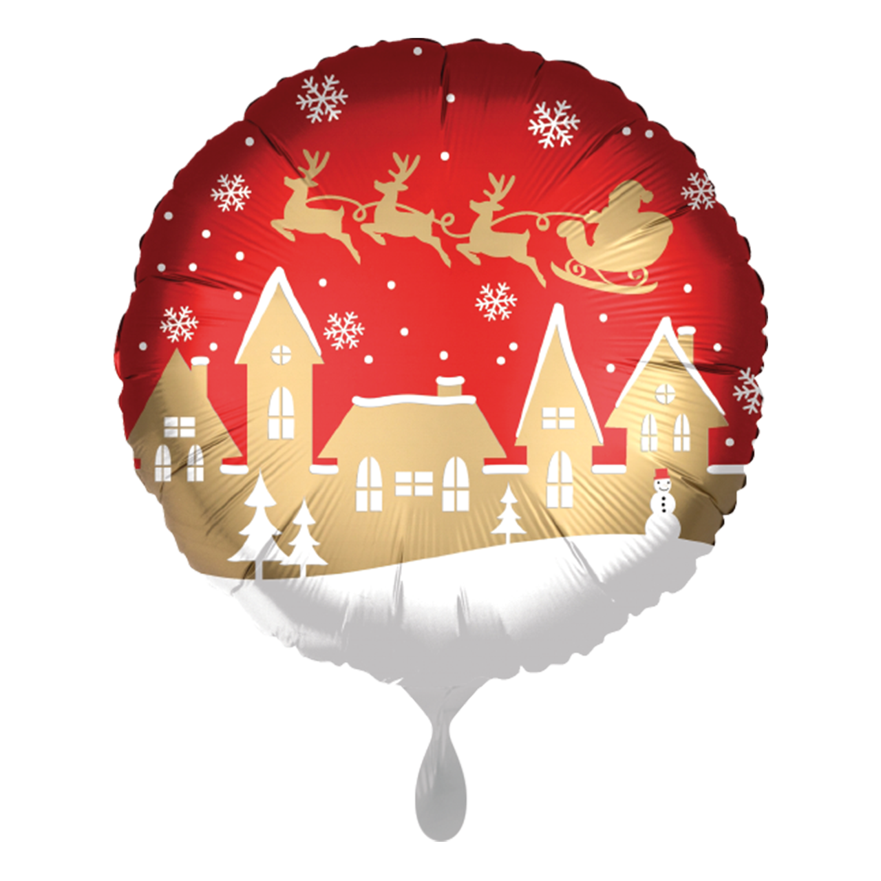 Weihnachten Stadt Rot | 43cm