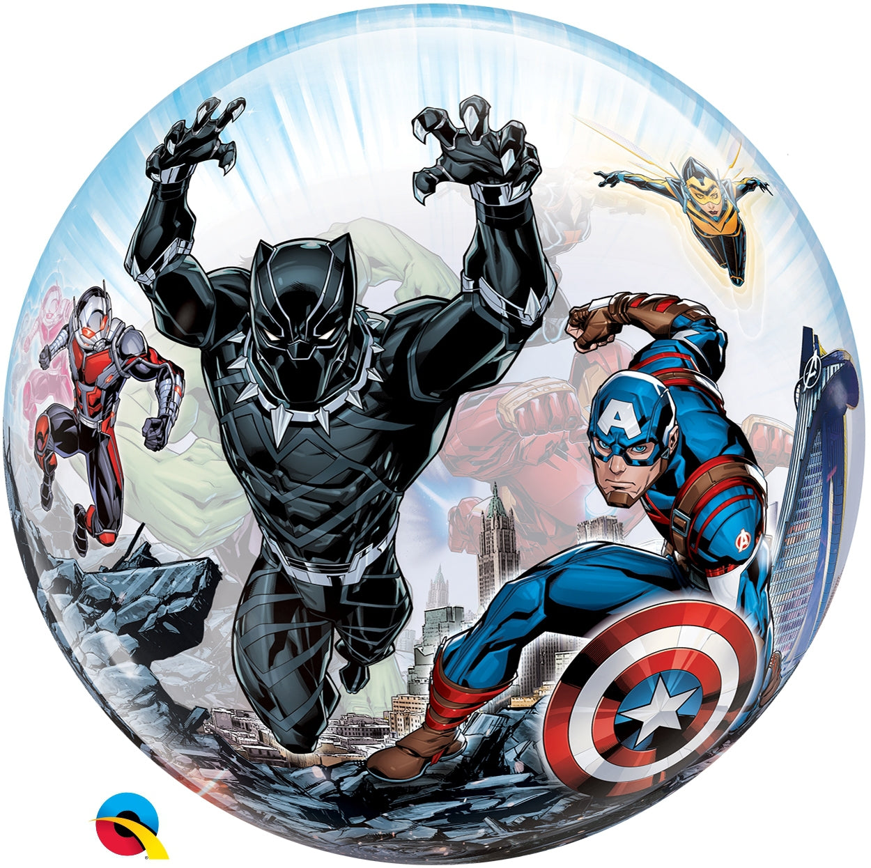 Bubble Avengers | 55cm | inkl. Heliumfüllung