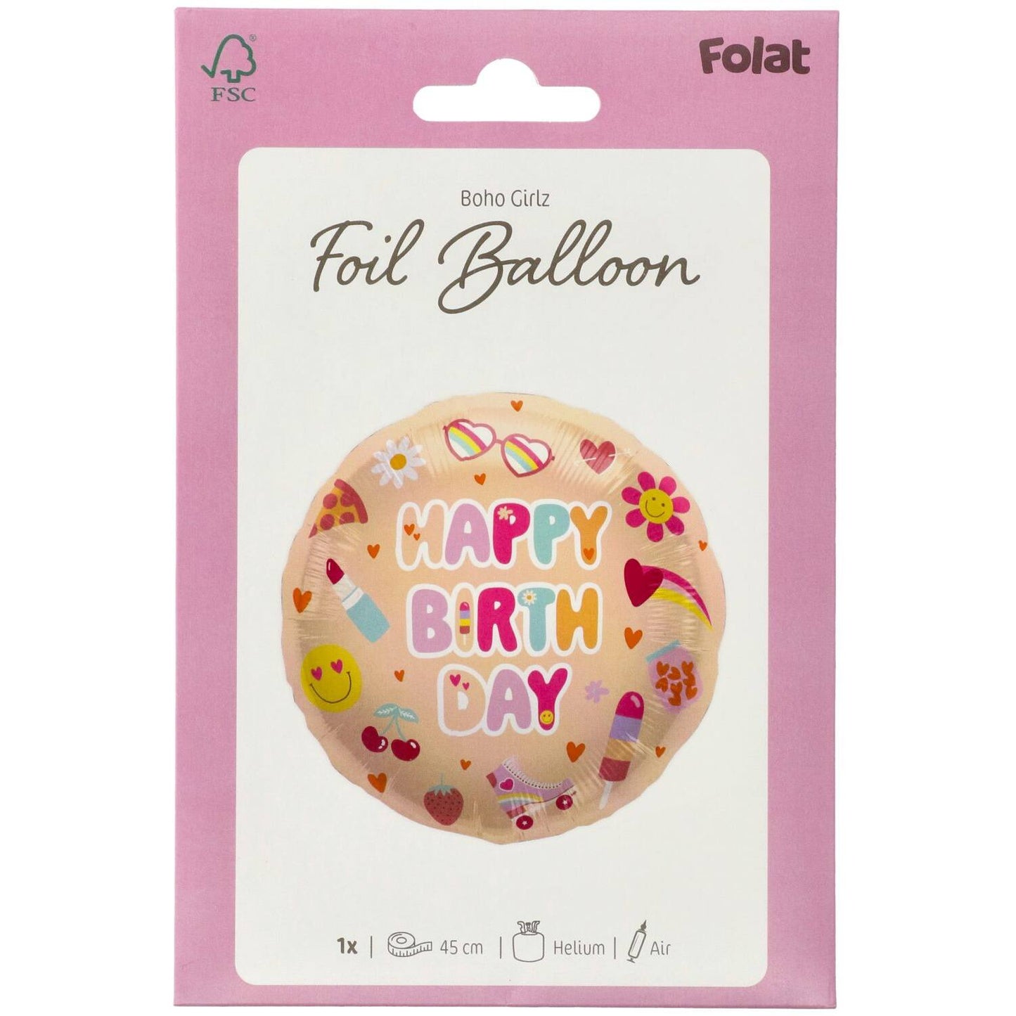 Folienballon Boho Girlz | 45cm