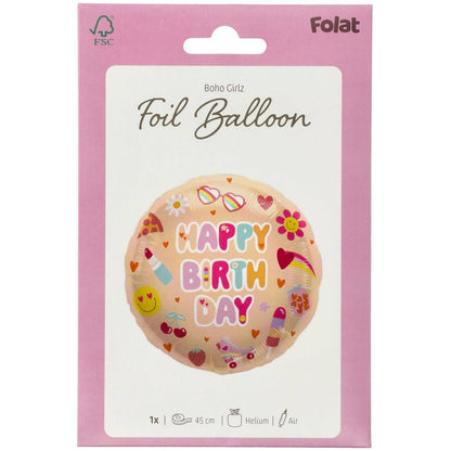 Folienballon Boho Girlz | 45cm