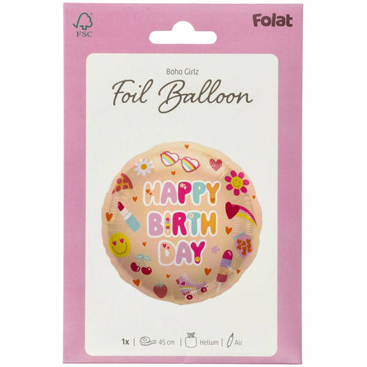 Folienballon Boho Girlz | 45cm