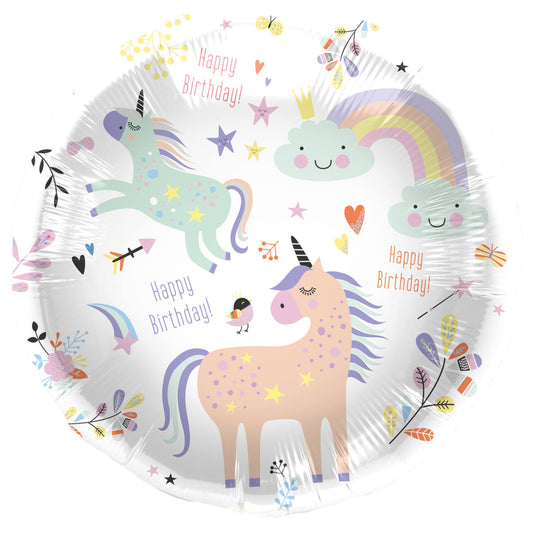 Folienballon Einhorn | 45cm