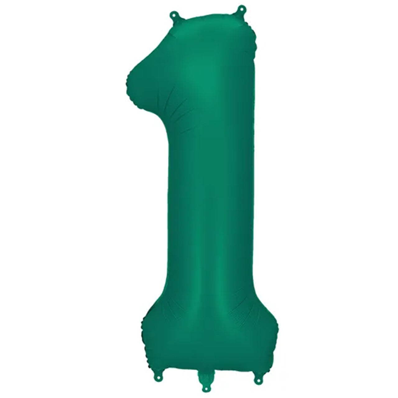 Zahlenballon 0-9 Grün Matt | 86cm
