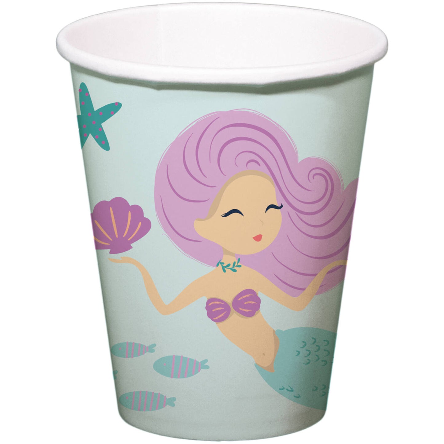 Becher Meerjungfrau | 250ml | 8 Stück