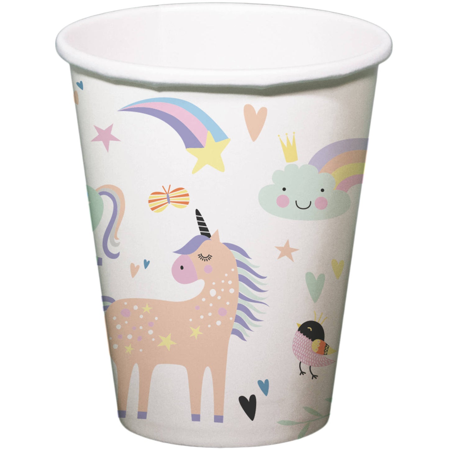 Becher Einhorn | 250ml | 6 Stück