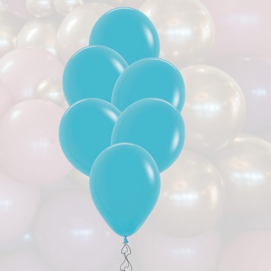 Ballon-Set 12" | 30cm | Standard Carribean Blue