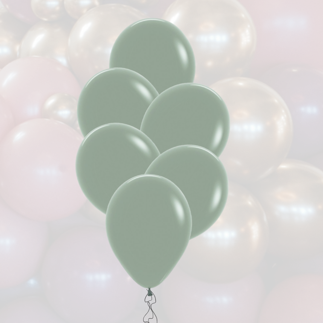 Ballon-Set 12" | 30cm | Pastel Dusk Laurel Green
