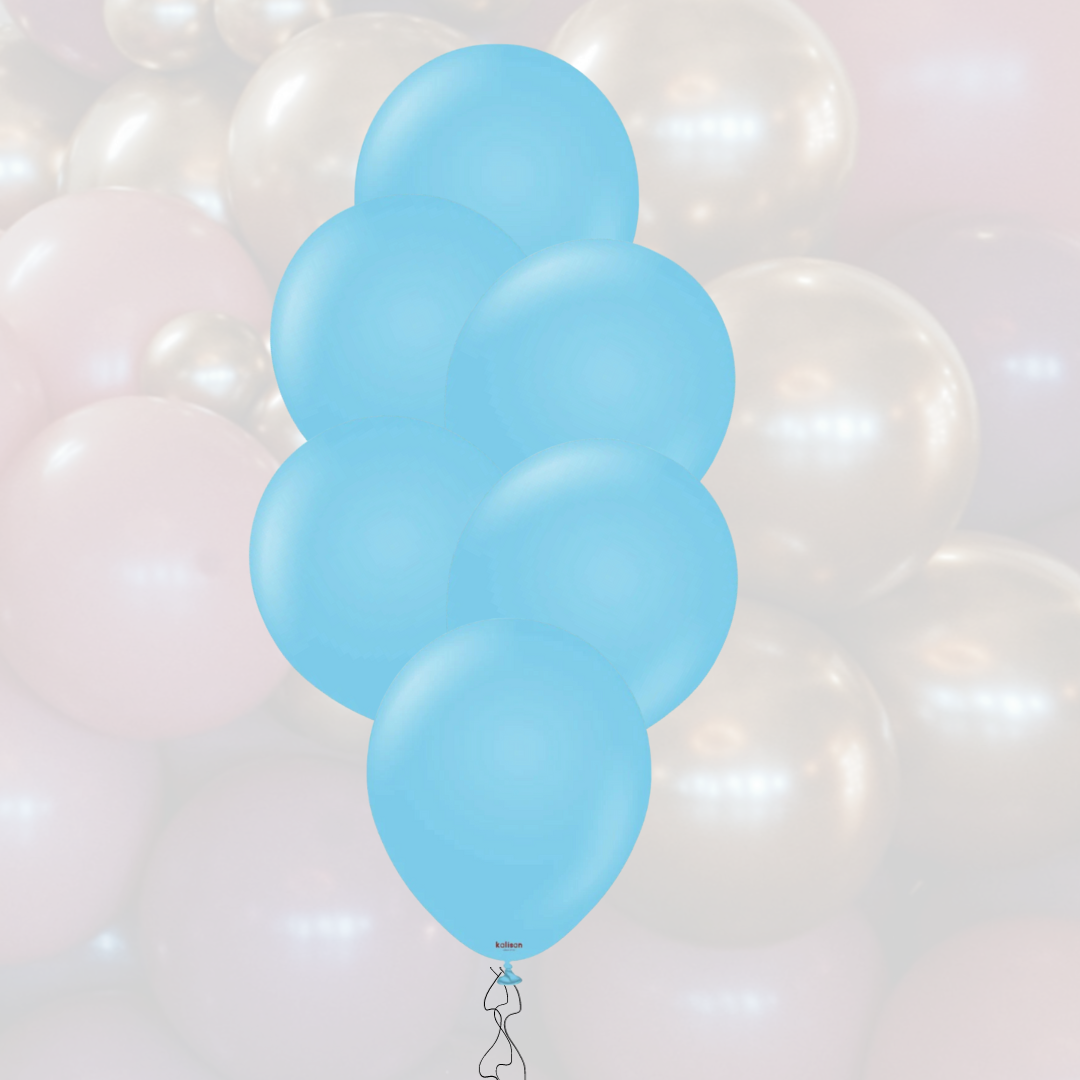 Ballon-Set 12" | 30cm | Standard Baby Blau