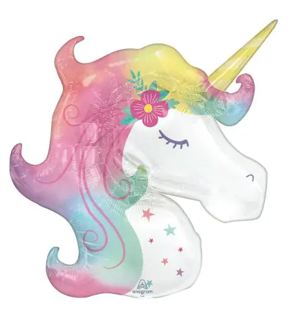 Einhorn XXL pastel | 83cm