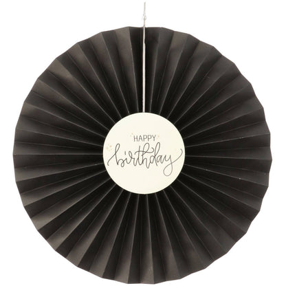 Fächer Set Creme Noire | 23cm | 3 Stück