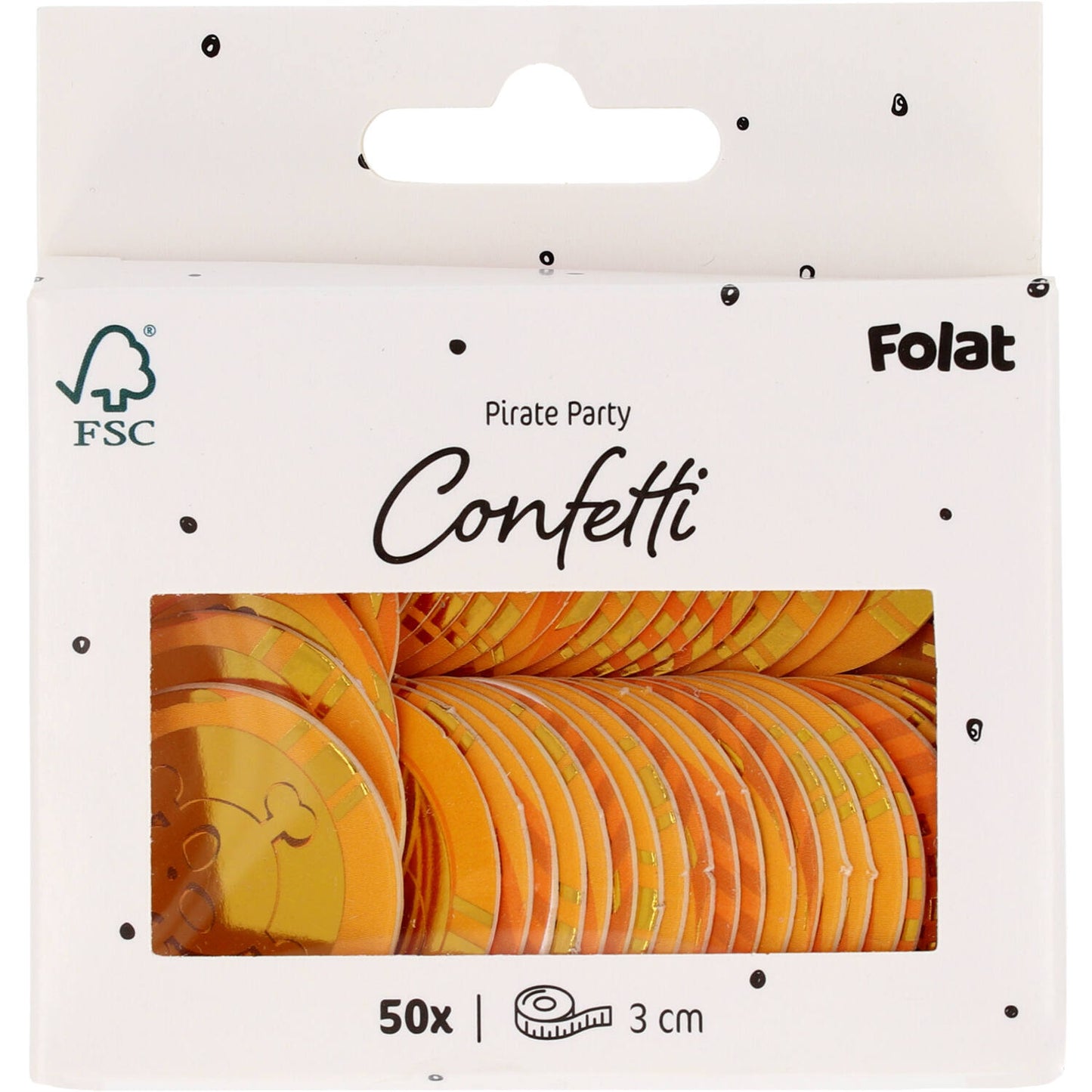 Münzkonfetti Pirat | 50 Stück
