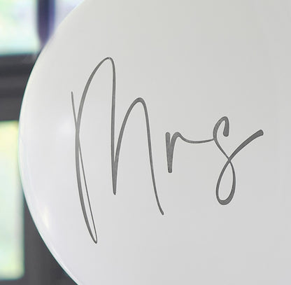 Mrs Riesenballon | Weiß | 36" | 90cm |