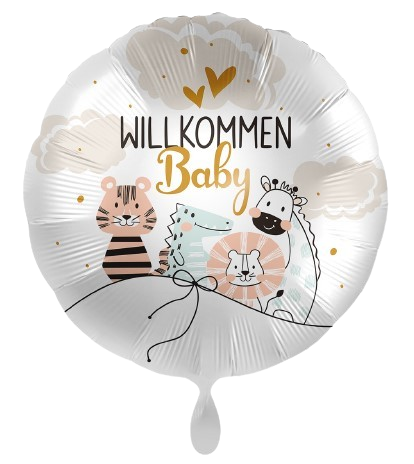 Willkommen Baby Tiere | 43cm