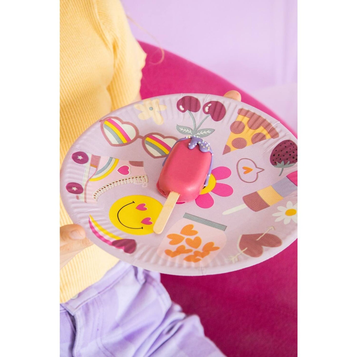 Teller Girlz | 23cm | 8 Stück