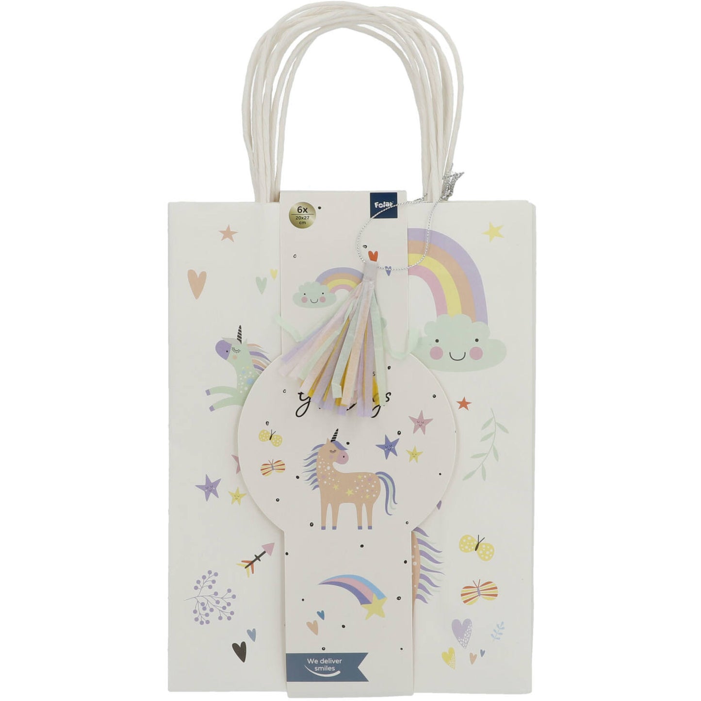 Geschenktüten Einhorn | 20x27 cm | 6 Stück