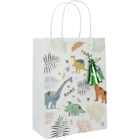 Geschenktüten Dino | 20x27 cm | 6 Stück
