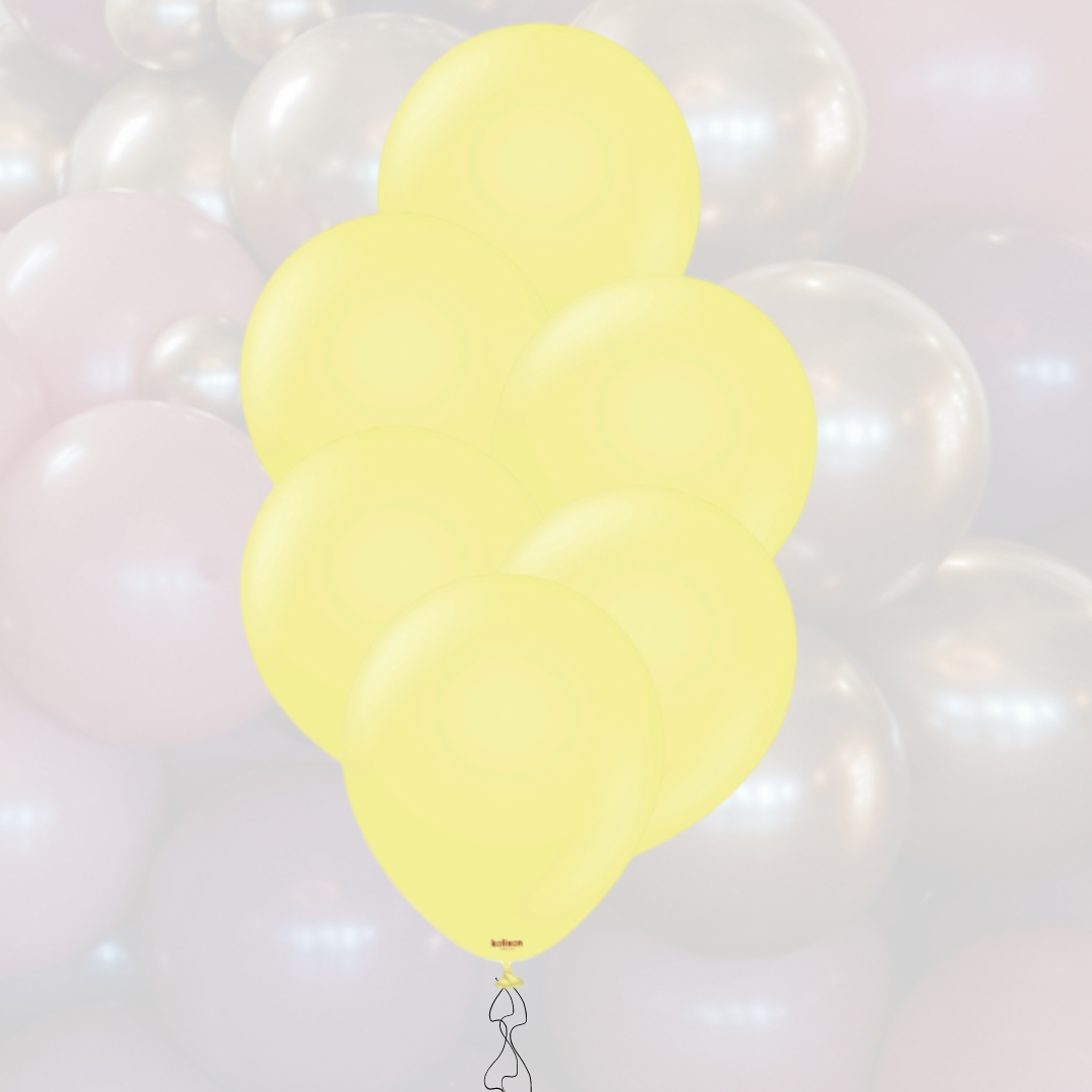 Ballon-Set 12" | 30cm | Soft Gelb