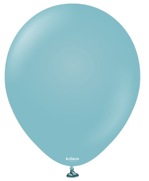 Retro Blue Glass | 12" | inkl. Heliumfüllung