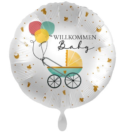 Willkommen Baby Kinderwagen | 43cm