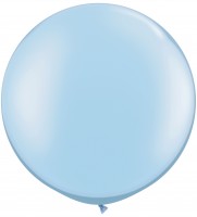 Riesenballon Soft Blau | 24" | inkl. Heliumfüllung