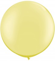 Riesenballon Soft Gelb | 24" | inkl. Heliumfüllung