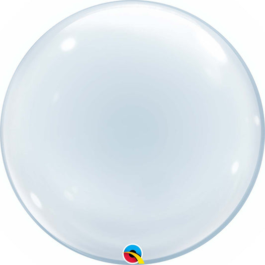 Bubble Transparent in deinen Wunschfarben | 60cm | inkl. Heliumfüllung