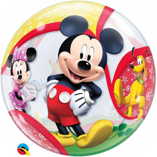 Bubble Mickey Maus | 55cm | inkl. Heliumfüllung