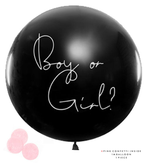 Genderballon Rosa | 1m
